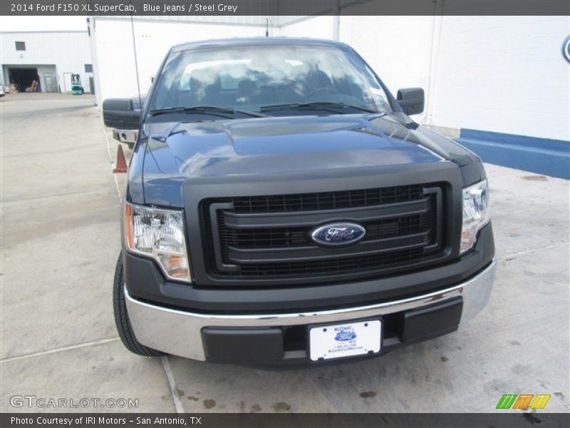 Blue Jeans / Steel Grey 2014 Ford F150 XL SuperCab