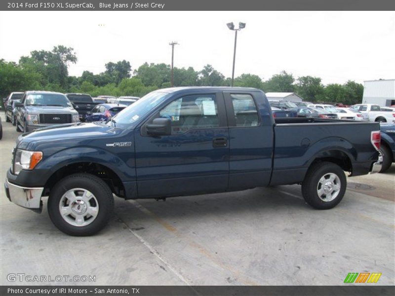 Blue Jeans / Steel Grey 2014 Ford F150 XL SuperCab