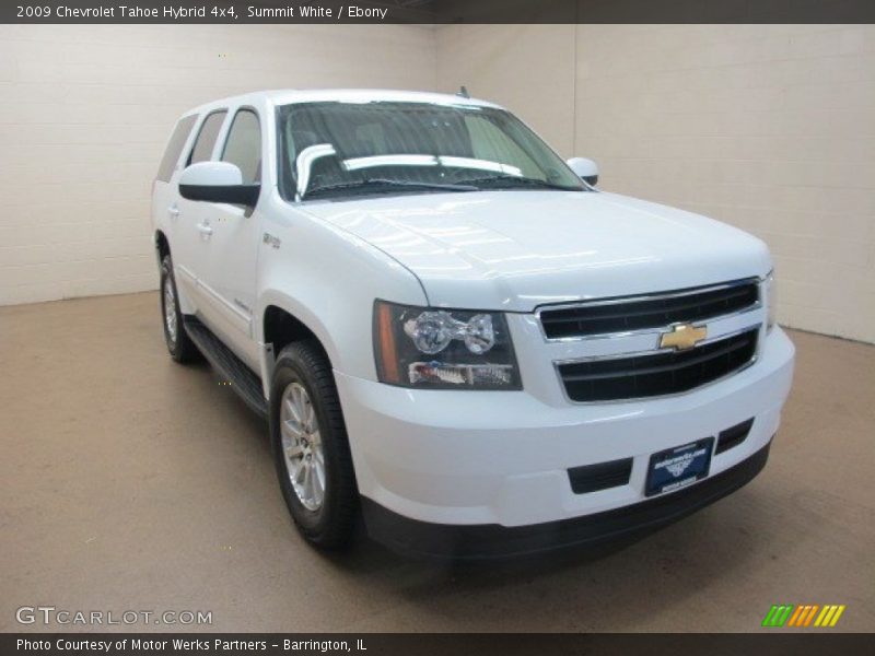 Summit White / Ebony 2009 Chevrolet Tahoe Hybrid 4x4