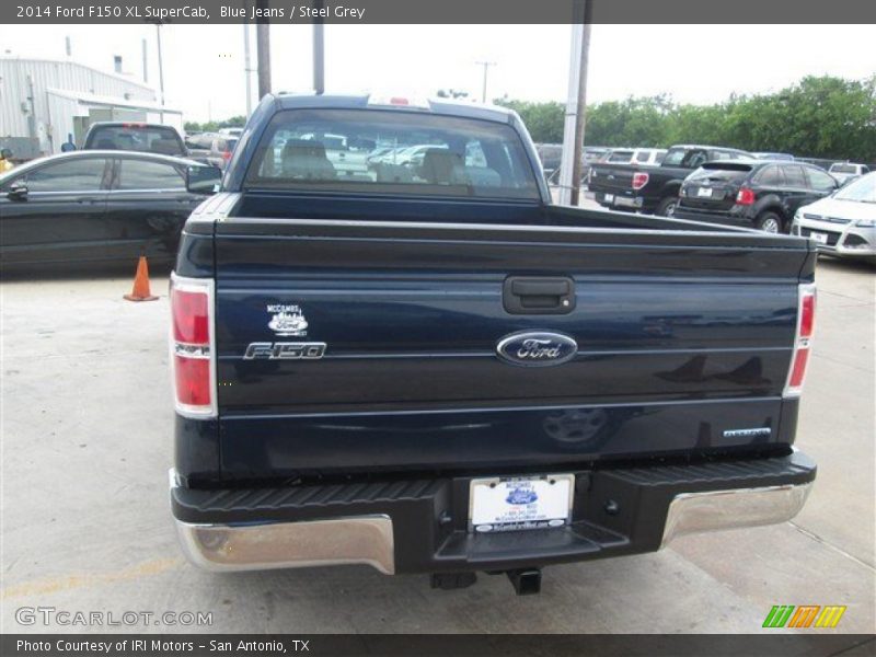 Blue Jeans / Steel Grey 2014 Ford F150 XL SuperCab