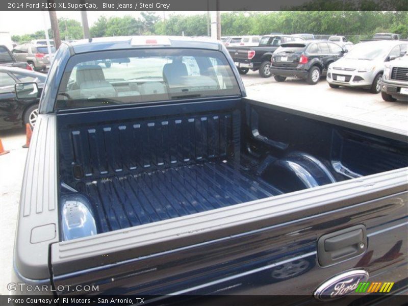 Blue Jeans / Steel Grey 2014 Ford F150 XL SuperCab