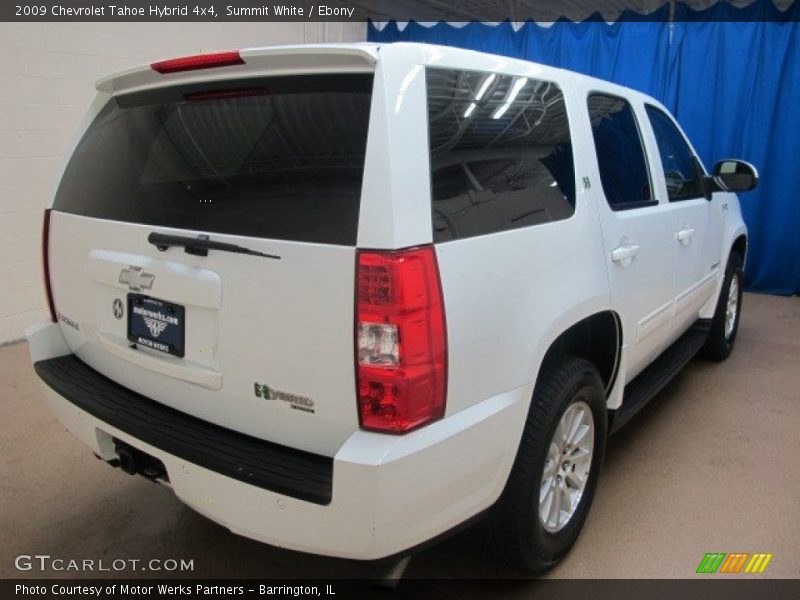 Summit White / Ebony 2009 Chevrolet Tahoe Hybrid 4x4