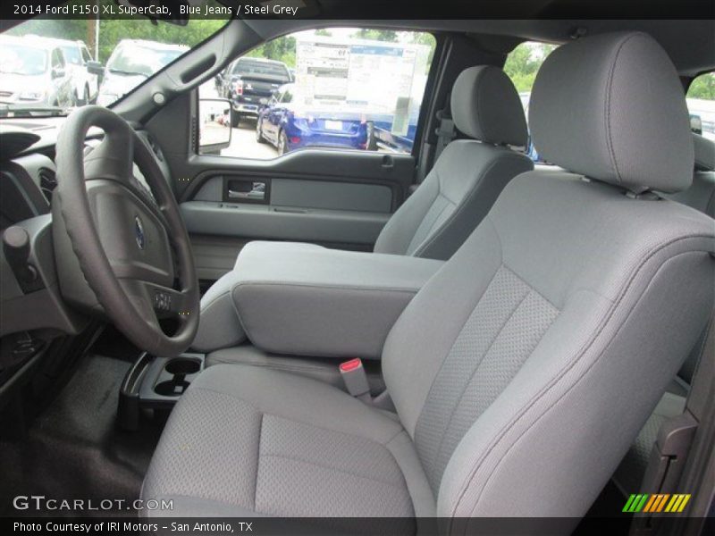 Blue Jeans / Steel Grey 2014 Ford F150 XL SuperCab