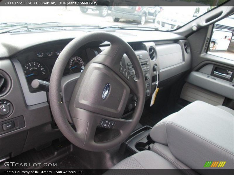 Blue Jeans / Steel Grey 2014 Ford F150 XL SuperCab