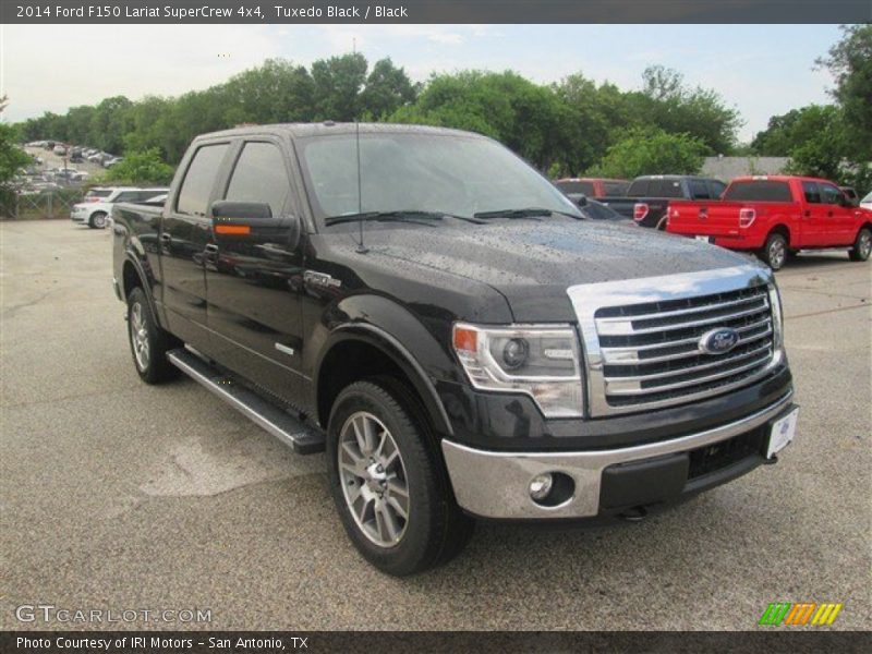 Tuxedo Black / Black 2014 Ford F150 Lariat SuperCrew 4x4