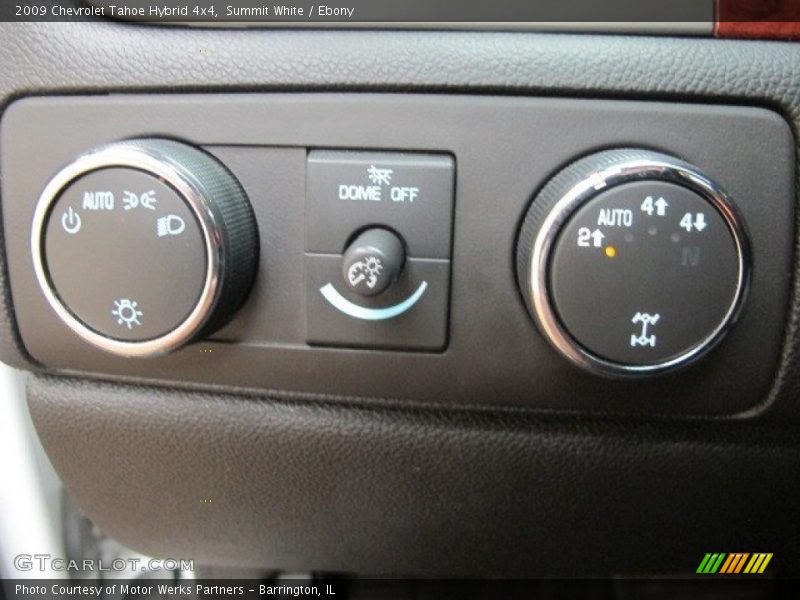 Summit White / Ebony 2009 Chevrolet Tahoe Hybrid 4x4