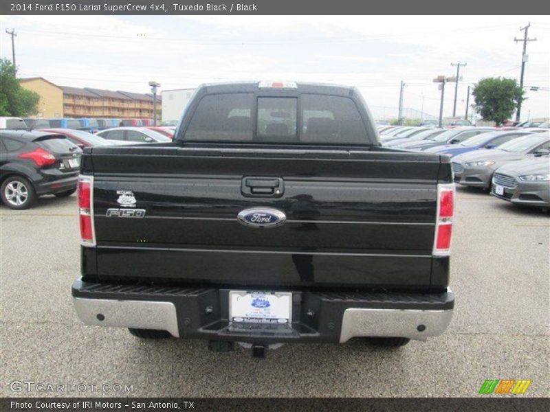 Tuxedo Black / Black 2014 Ford F150 Lariat SuperCrew 4x4