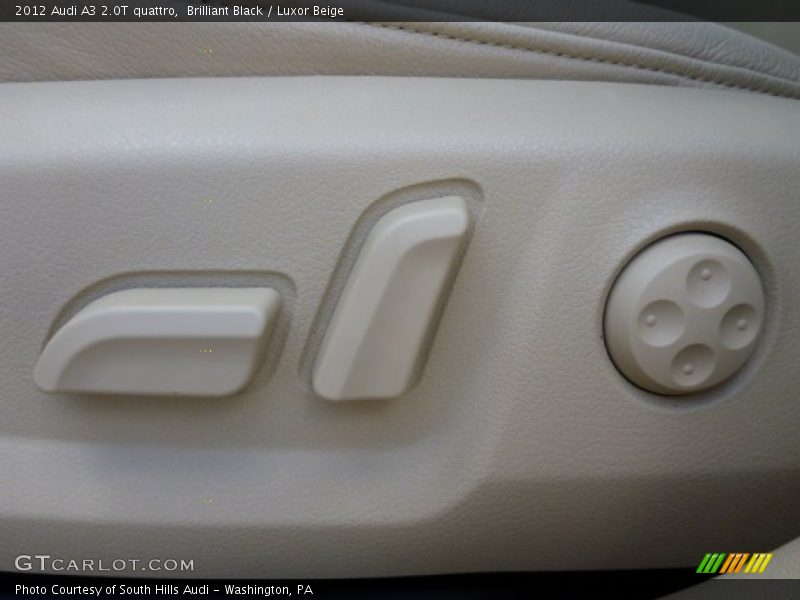 Controls of 2012 A3 2.0T quattro