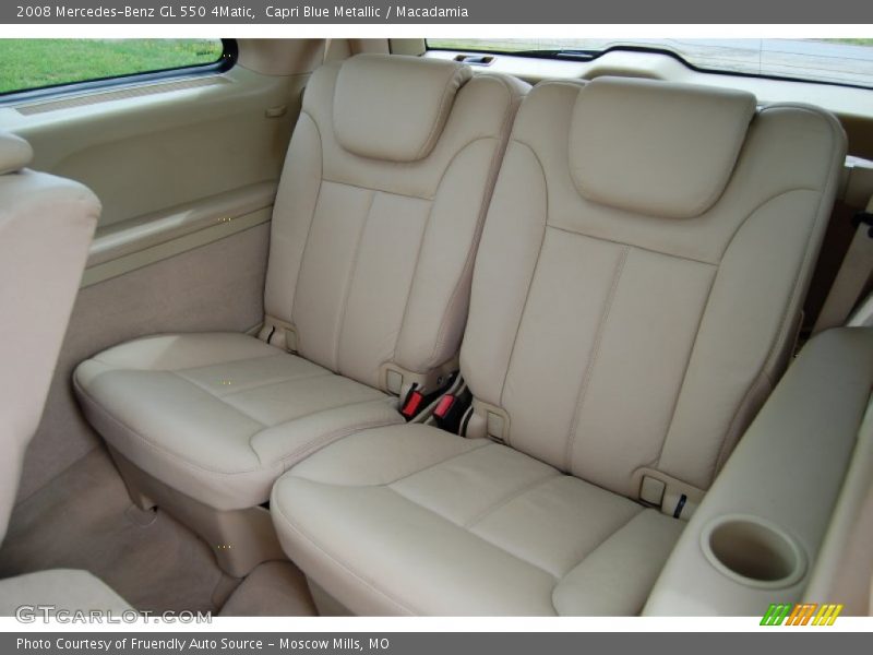 Capri Blue Metallic / Macadamia 2008 Mercedes-Benz GL 550 4Matic