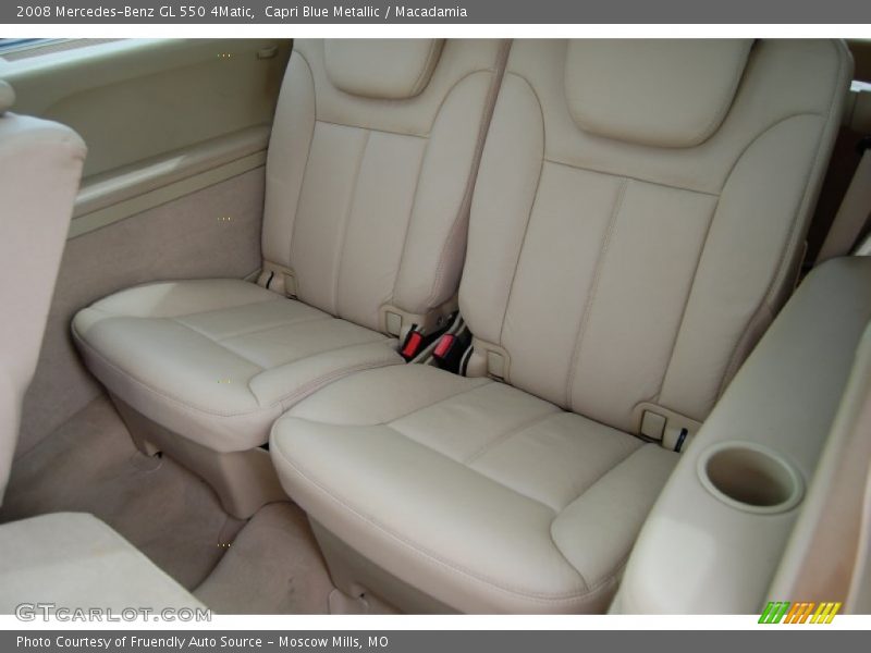 Capri Blue Metallic / Macadamia 2008 Mercedes-Benz GL 550 4Matic