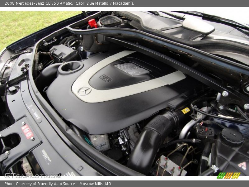  2008 GL 550 4Matic Engine - 5.5 Liter DOHC 32-Valve V8