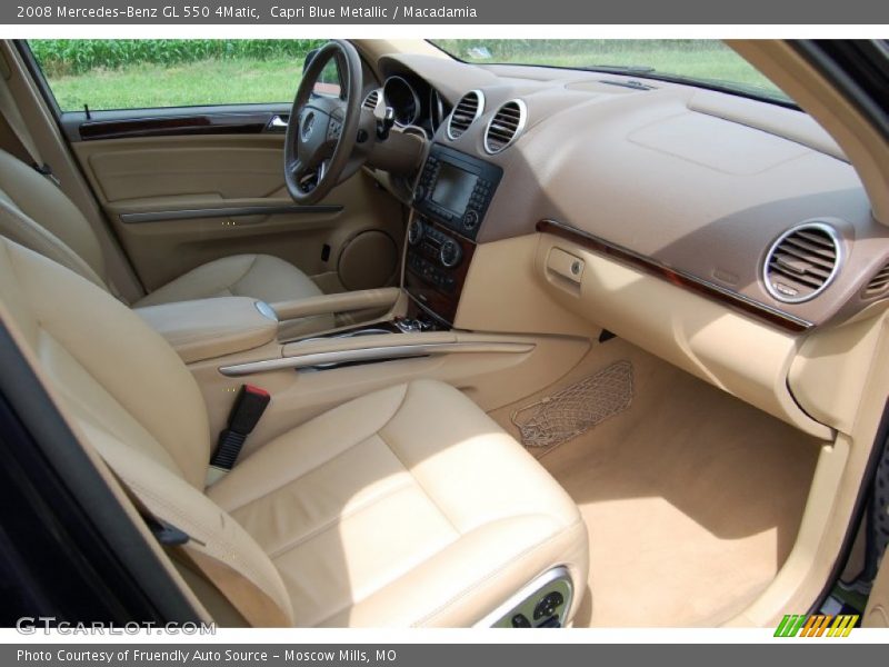 Dashboard of 2008 GL 550 4Matic