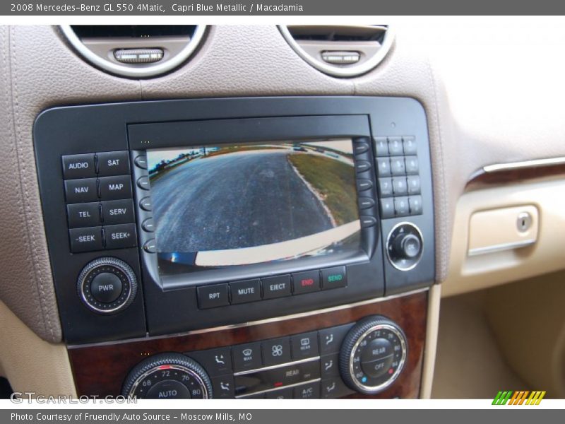 Capri Blue Metallic / Macadamia 2008 Mercedes-Benz GL 550 4Matic