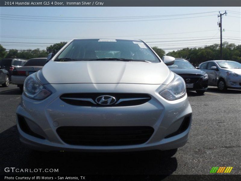 Ironman Silver / Gray 2014 Hyundai Accent GLS 4 Door