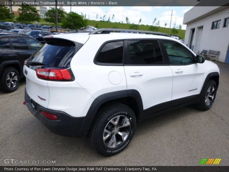 Bright White / Morocco - Black 2014 Jeep Cherokee Trailhawk 4x4