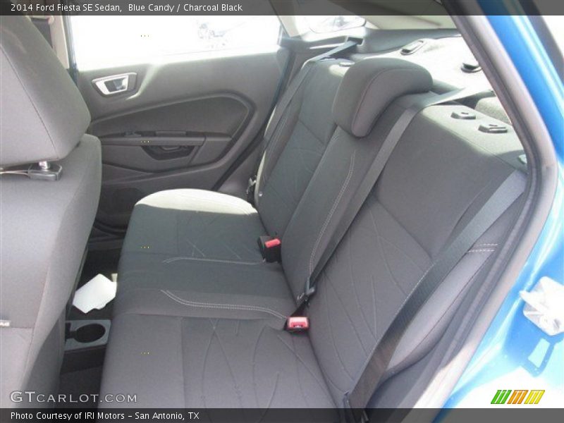 Blue Candy / Charcoal Black 2014 Ford Fiesta SE Sedan