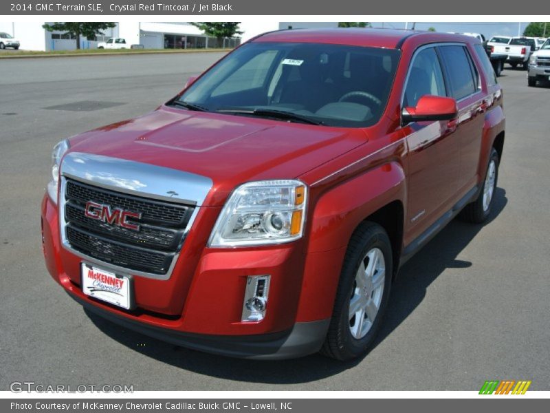 Crystal Red Tintcoat / Jet Black 2014 GMC Terrain SLE