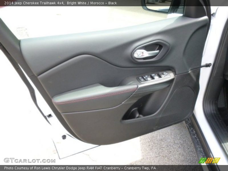 Bright White / Morocco - Black 2014 Jeep Cherokee Trailhawk 4x4