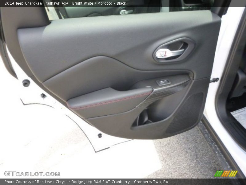 Bright White / Morocco - Black 2014 Jeep Cherokee Trailhawk 4x4