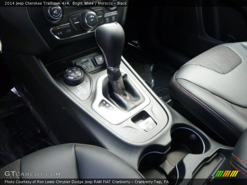Bright White / Morocco - Black 2014 Jeep Cherokee Trailhawk 4x4
