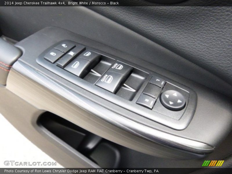 Bright White / Morocco - Black 2014 Jeep Cherokee Trailhawk 4x4