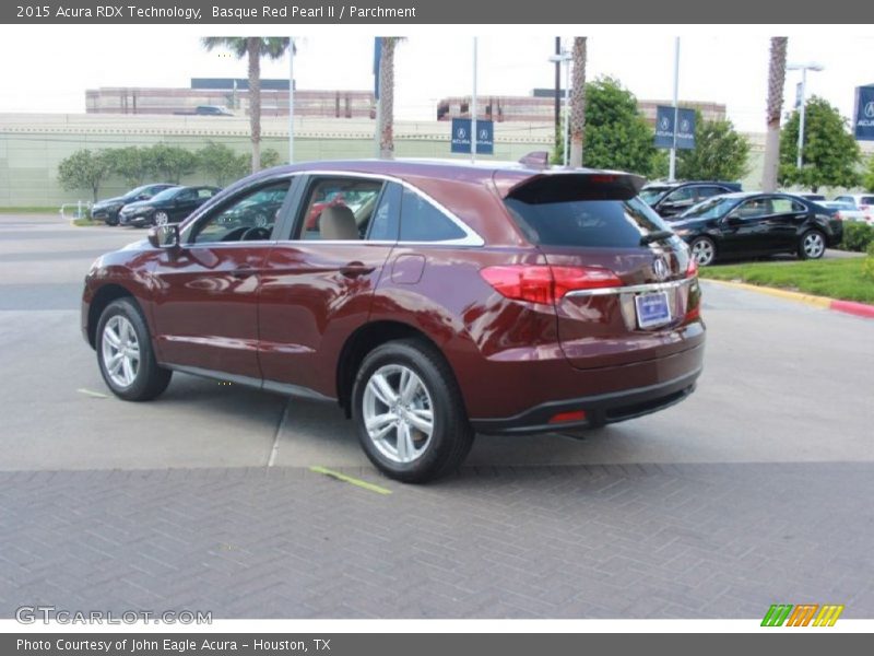 Basque Red Pearl II / Parchment 2015 Acura RDX Technology