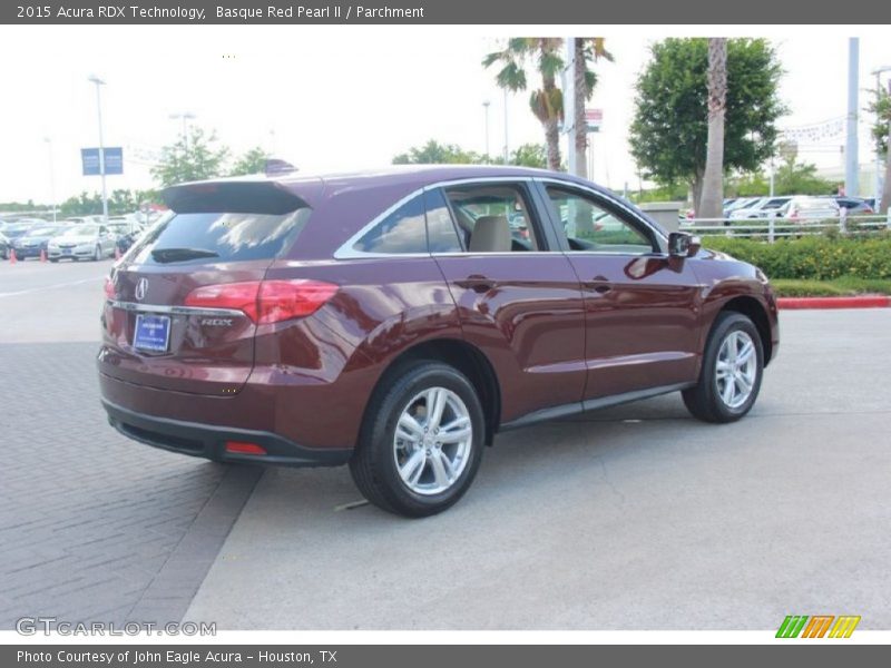 Basque Red Pearl II / Parchment 2015 Acura RDX Technology
