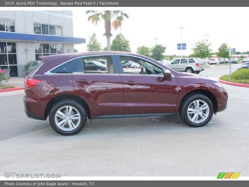 Basque Red Pearl II / Parchment 2015 Acura RDX Technology