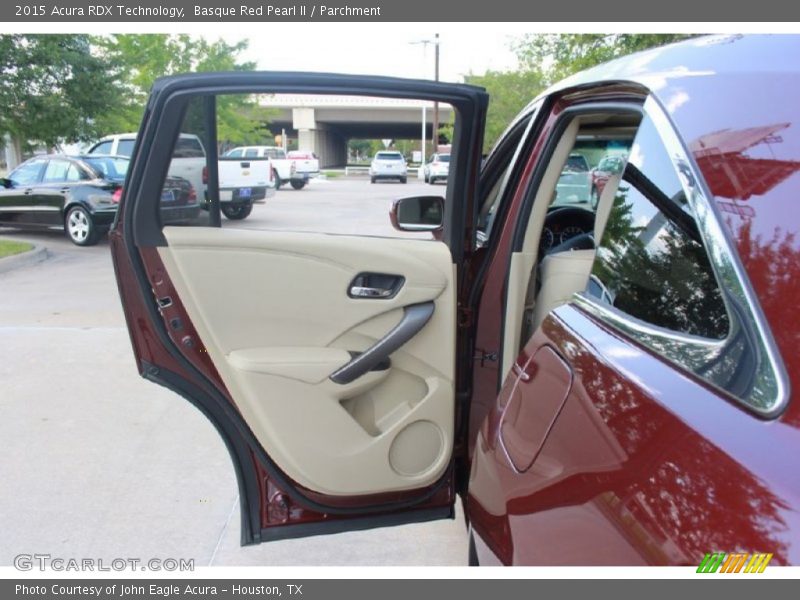Basque Red Pearl II / Parchment 2015 Acura RDX Technology