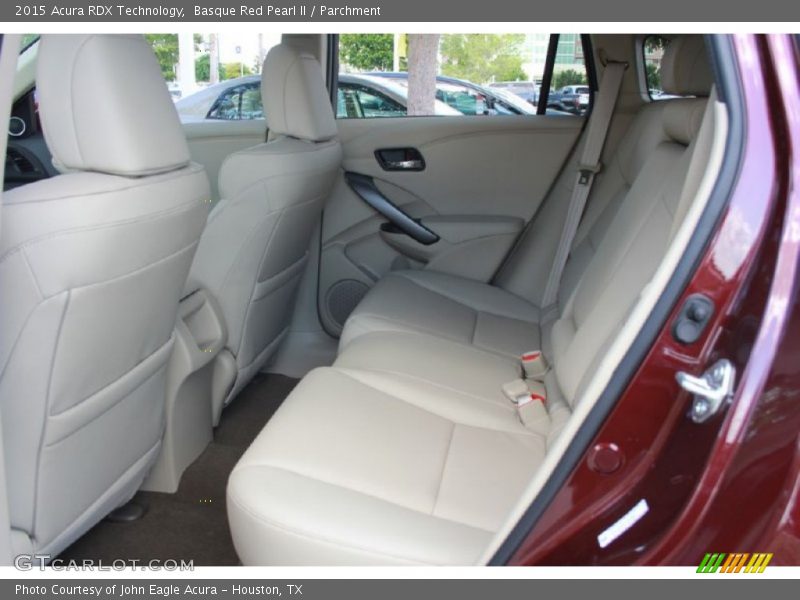 Basque Red Pearl II / Parchment 2015 Acura RDX Technology