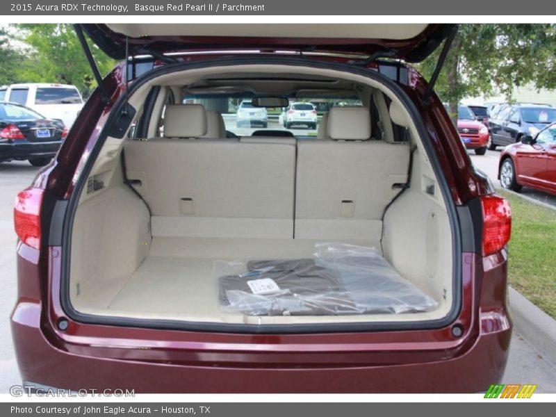 Basque Red Pearl II / Parchment 2015 Acura RDX Technology