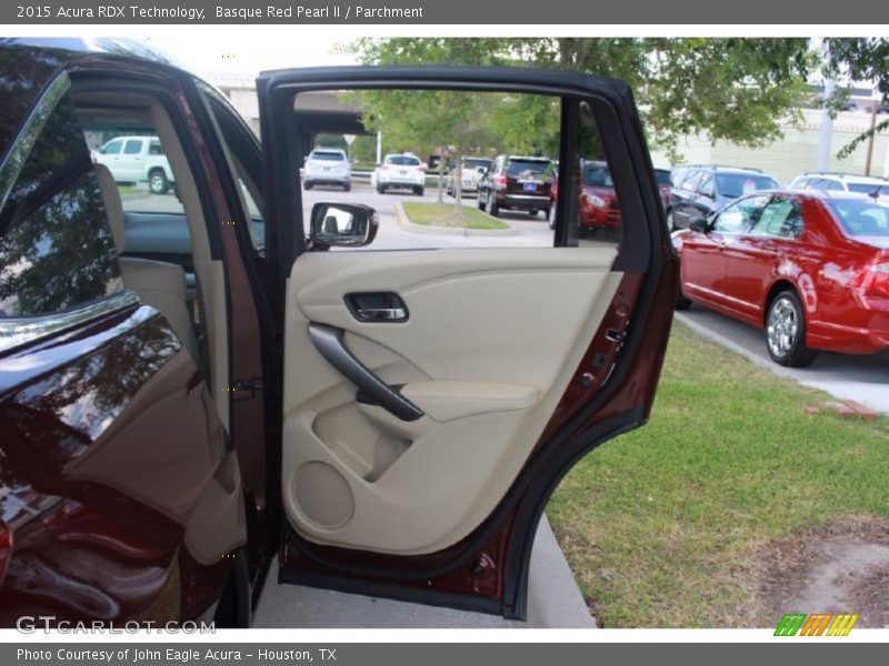 Basque Red Pearl II / Parchment 2015 Acura RDX Technology