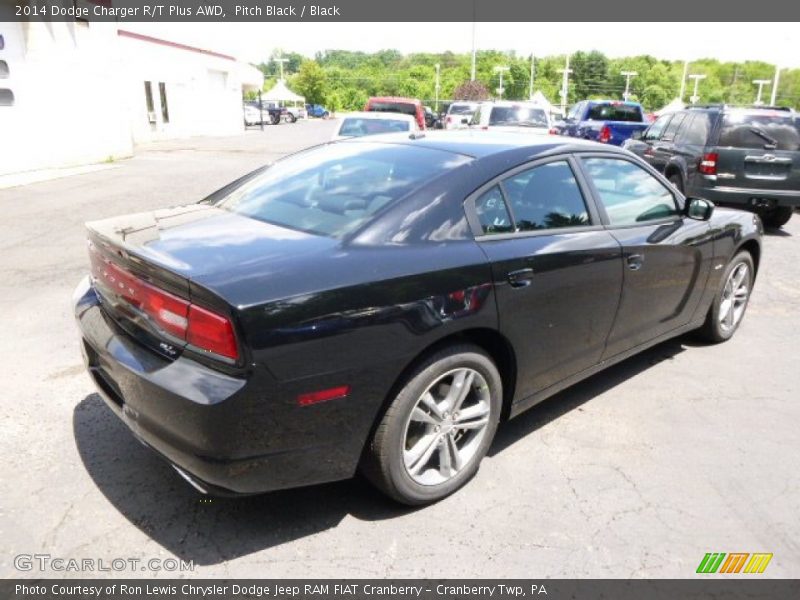 Pitch Black / Black 2014 Dodge Charger R/T Plus AWD