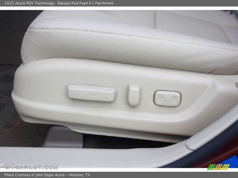 Basque Red Pearl II / Parchment 2015 Acura RDX Technology
