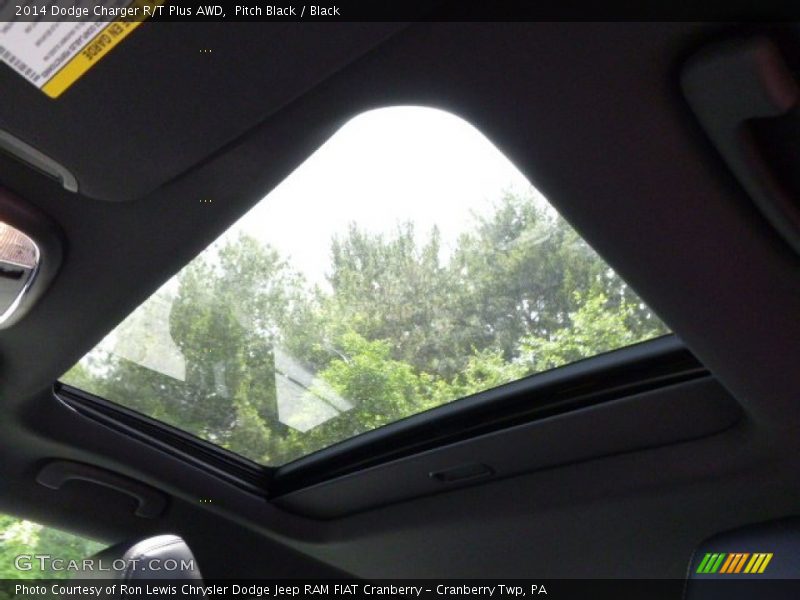 Pitch Black / Black 2014 Dodge Charger R/T Plus AWD