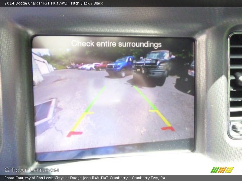 Pitch Black / Black 2014 Dodge Charger R/T Plus AWD