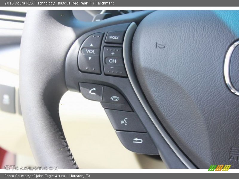 Basque Red Pearl II / Parchment 2015 Acura RDX Technology