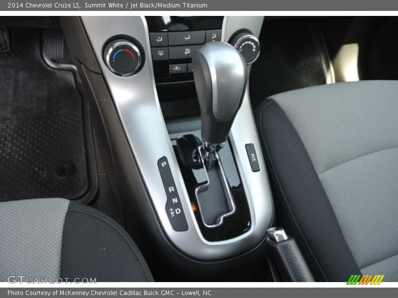 Summit White / Jet Black/Medium Titanium 2014 Chevrolet Cruze LS