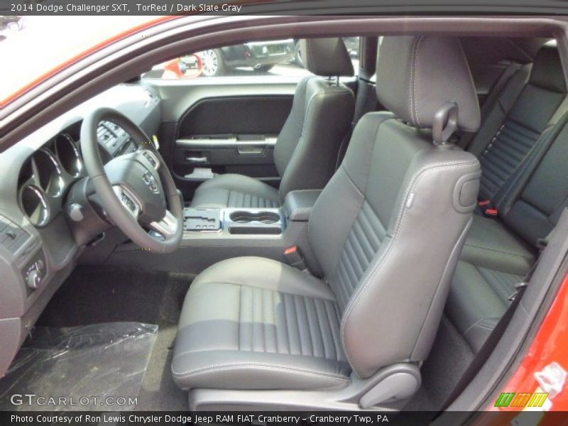 TorRed / Dark Slate Gray 2014 Dodge Challenger SXT