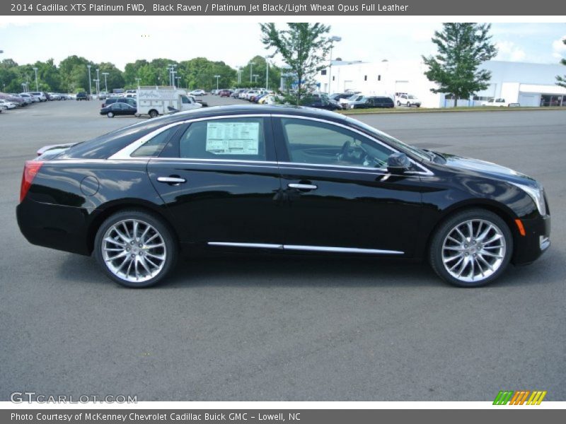 Black Raven / Platinum Jet Black/Light Wheat Opus Full Leather 2014 Cadillac XTS Platinum FWD