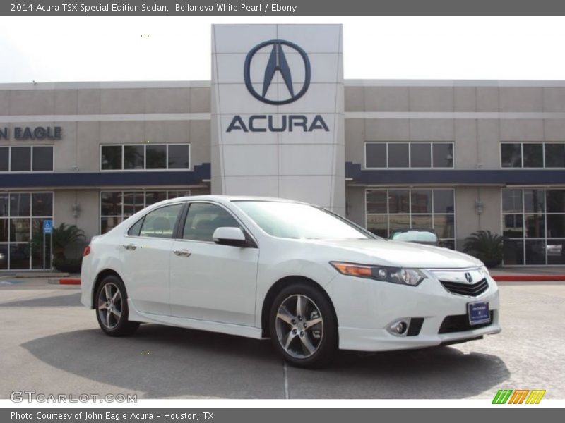Bellanova White Pearl / Ebony 2014 Acura TSX Special Edition Sedan