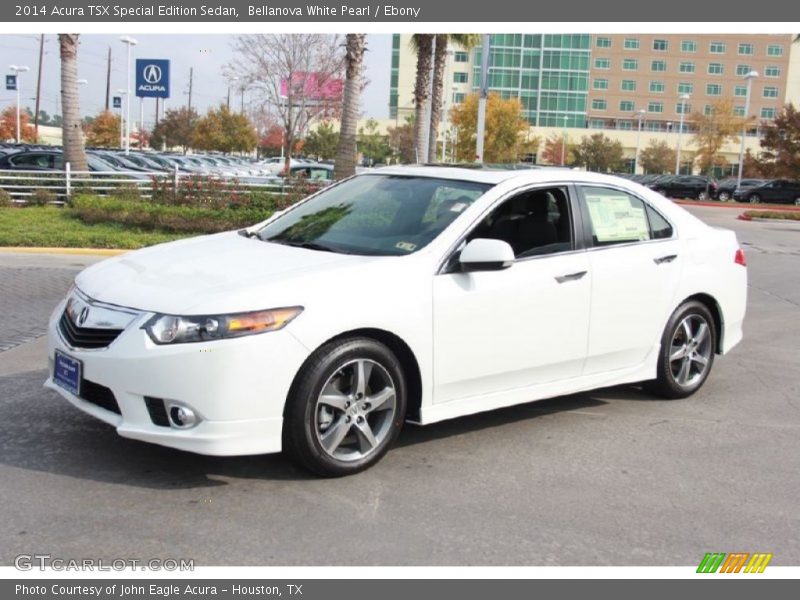 Bellanova White Pearl / Ebony 2014 Acura TSX Special Edition Sedan