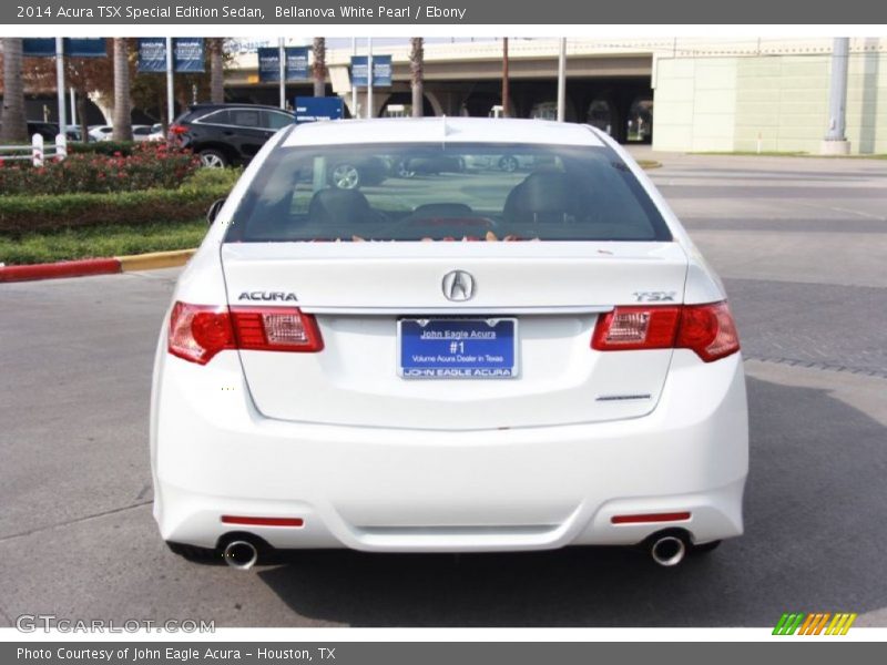 Bellanova White Pearl / Ebony 2014 Acura TSX Special Edition Sedan