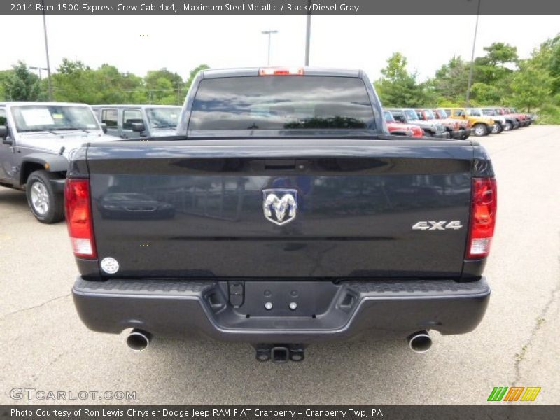 Maximum Steel Metallic / Black/Diesel Gray 2014 Ram 1500 Express Crew Cab 4x4