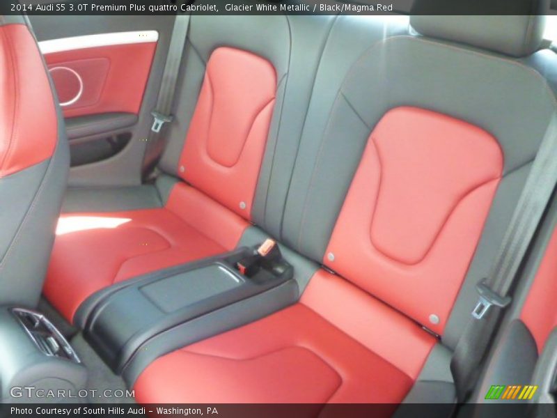 Rear Seat of 2014 S5 3.0T Premium Plus quattro Cabriolet