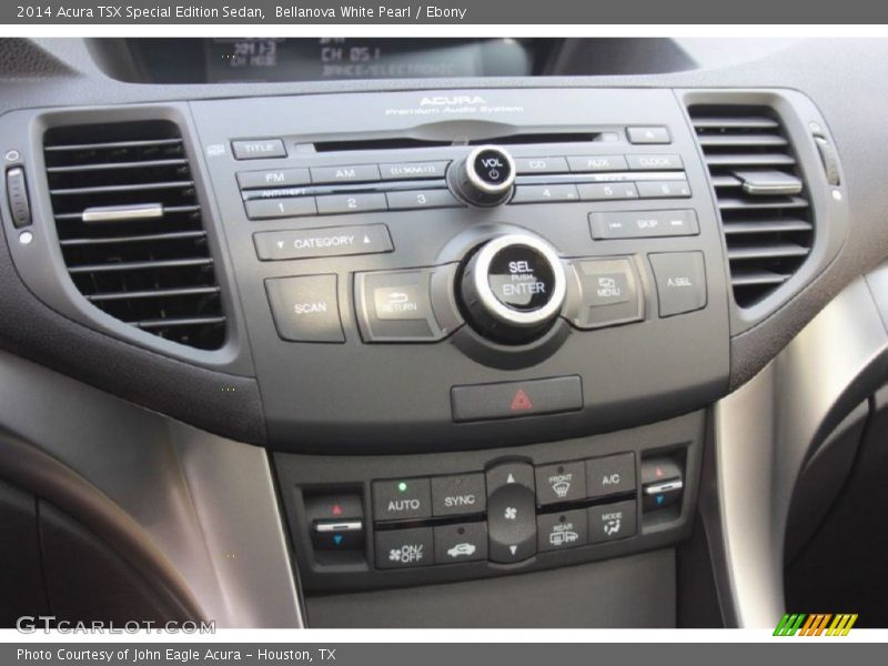 Bellanova White Pearl / Ebony 2014 Acura TSX Special Edition Sedan