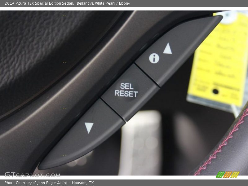 Bellanova White Pearl / Ebony 2014 Acura TSX Special Edition Sedan