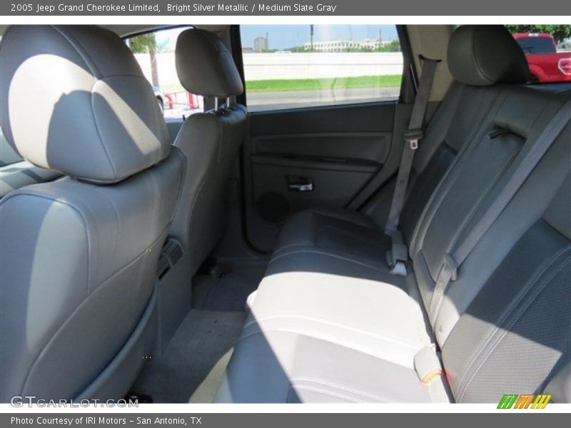 Bright Silver Metallic / Medium Slate Gray 2005 Jeep Grand Cherokee Limited