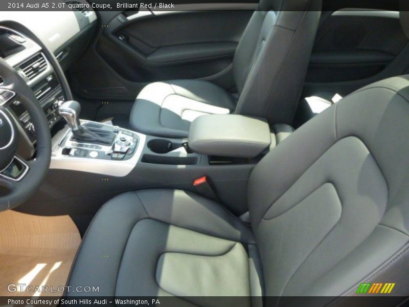 Brilliant Red / Black 2014 Audi A5 2.0T quattro Coupe