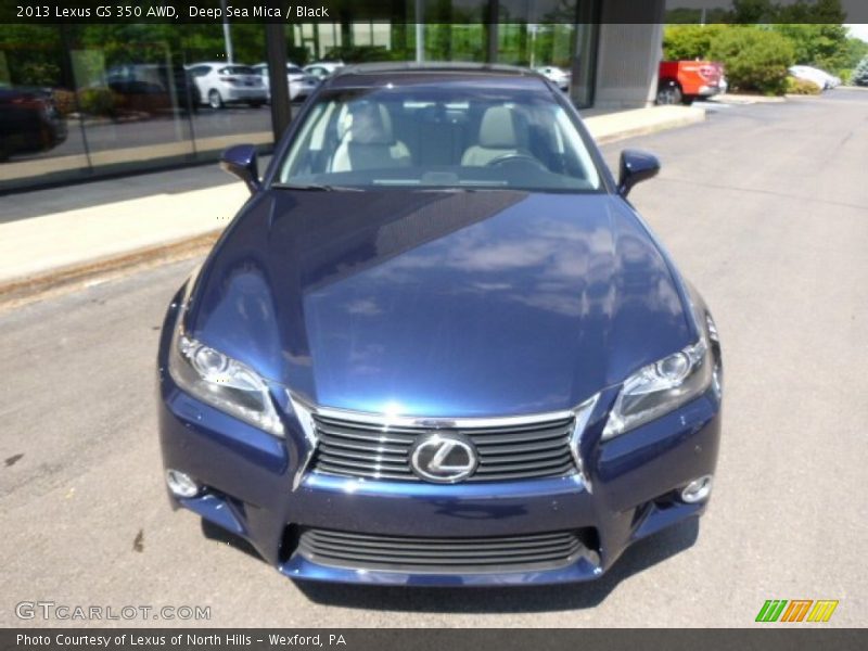 Deep Sea Mica / Black 2013 Lexus GS 350 AWD